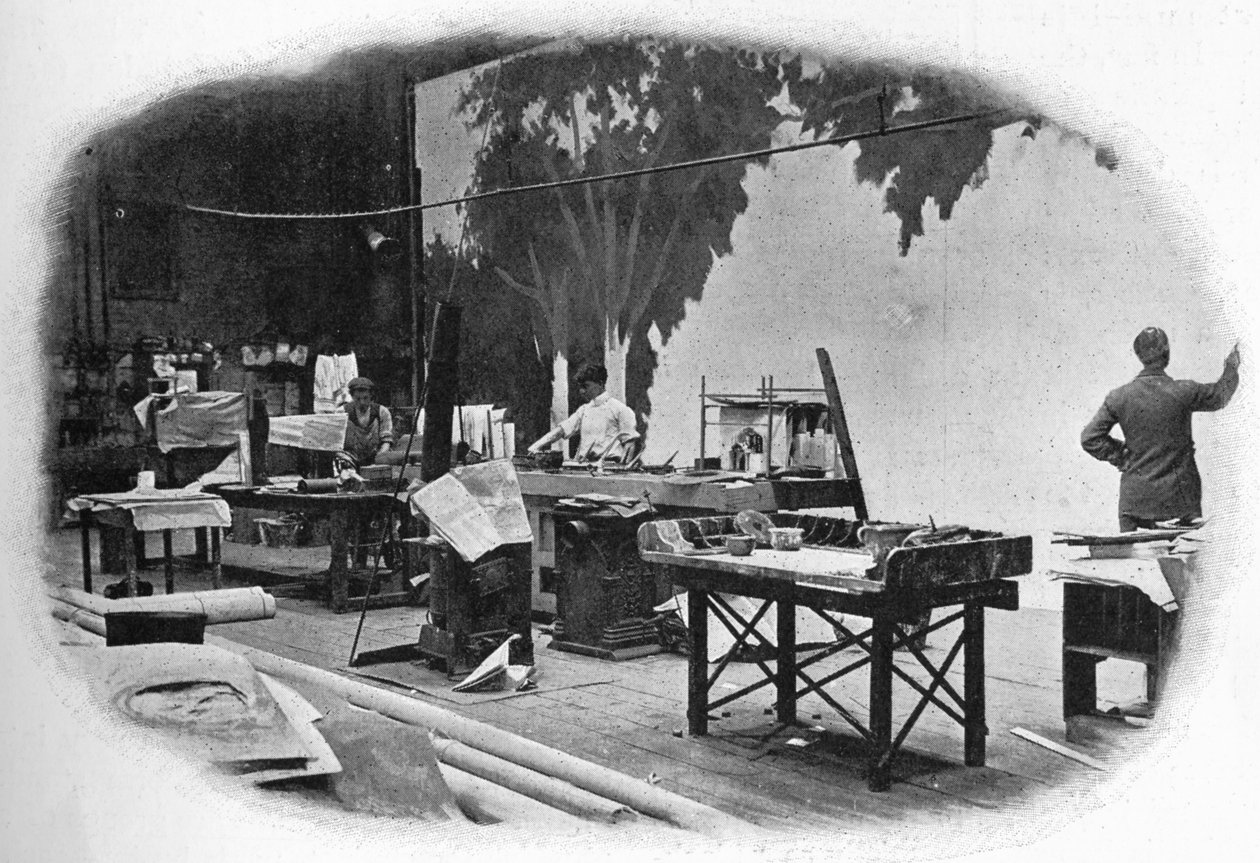 لوحة المشهد ، لندن ، c1900 1901 بواسطة غير معروف