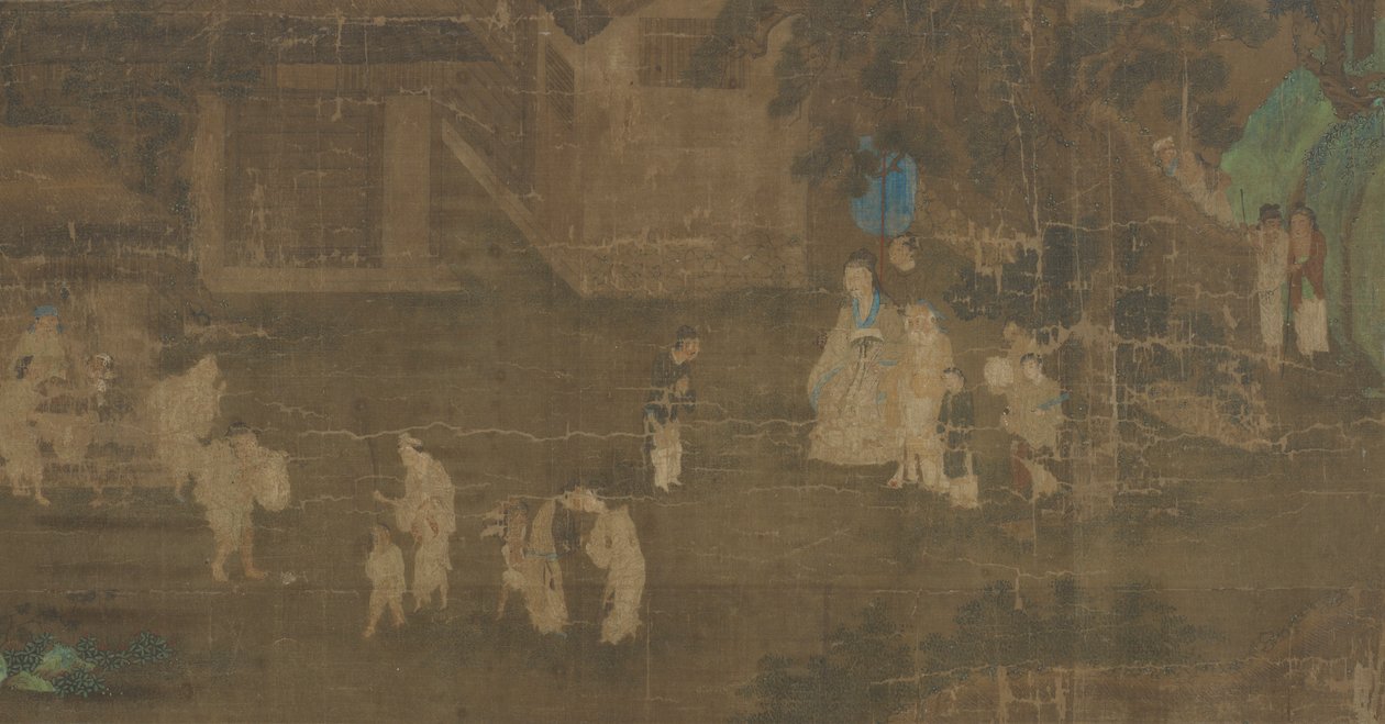مشاهد من حياة الرجال المشهورين الجزء الأول ، أسرة مينج ، القرنين السادس عشر والسابع عشر. بواسطة غير معروف