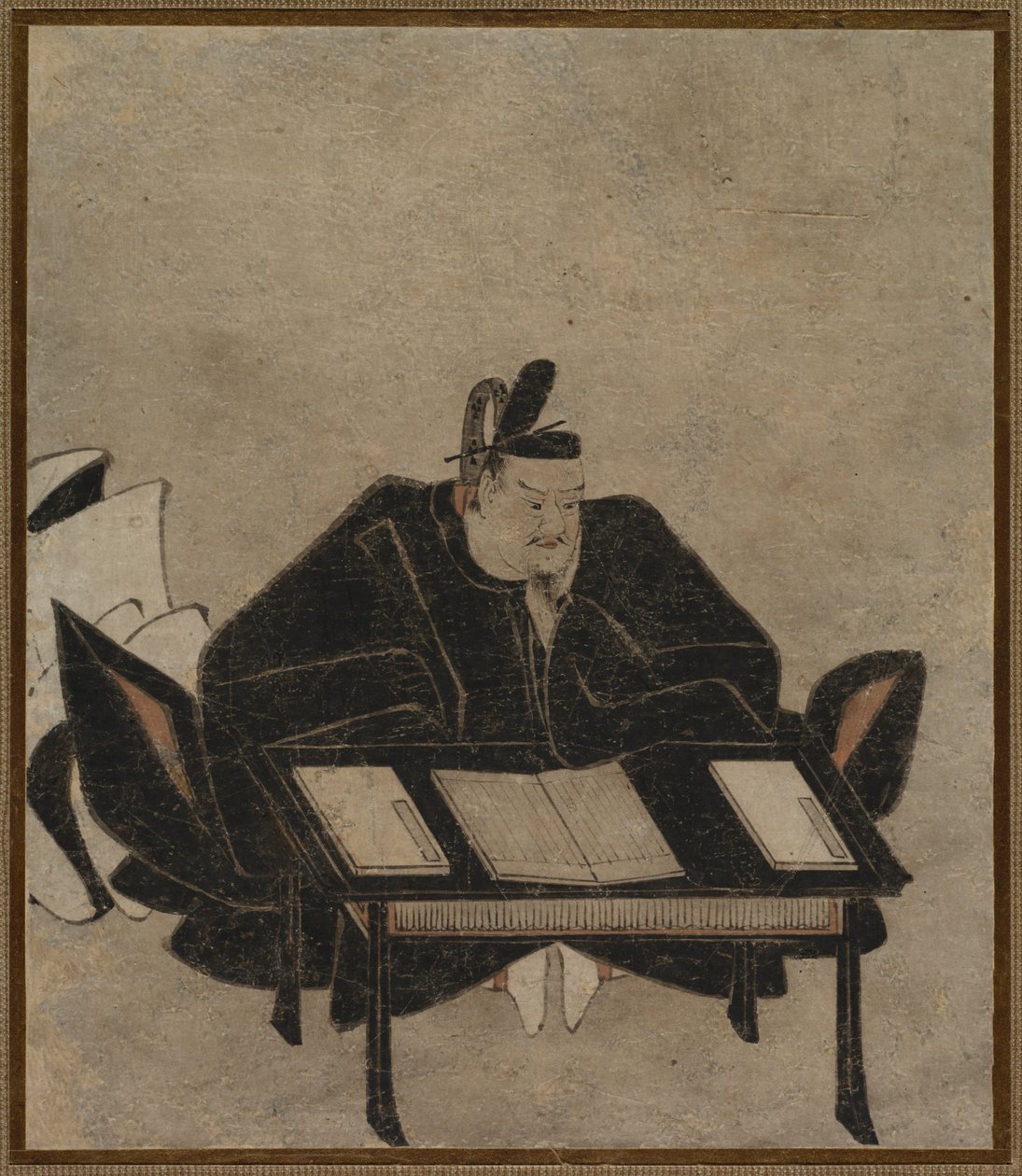 مسؤول جالس ، 1700s. بواسطة غير معروف