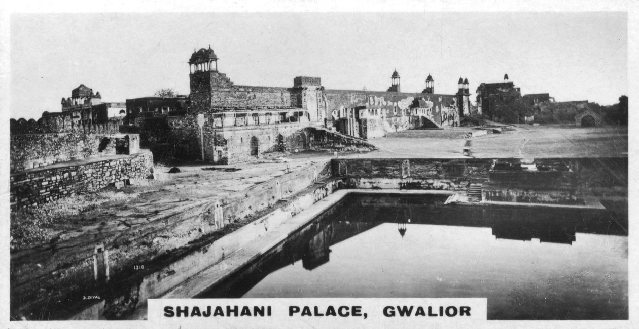 قصر شاجاني ، جواليور ، الهند ، c1925 بواسطة غير معروف