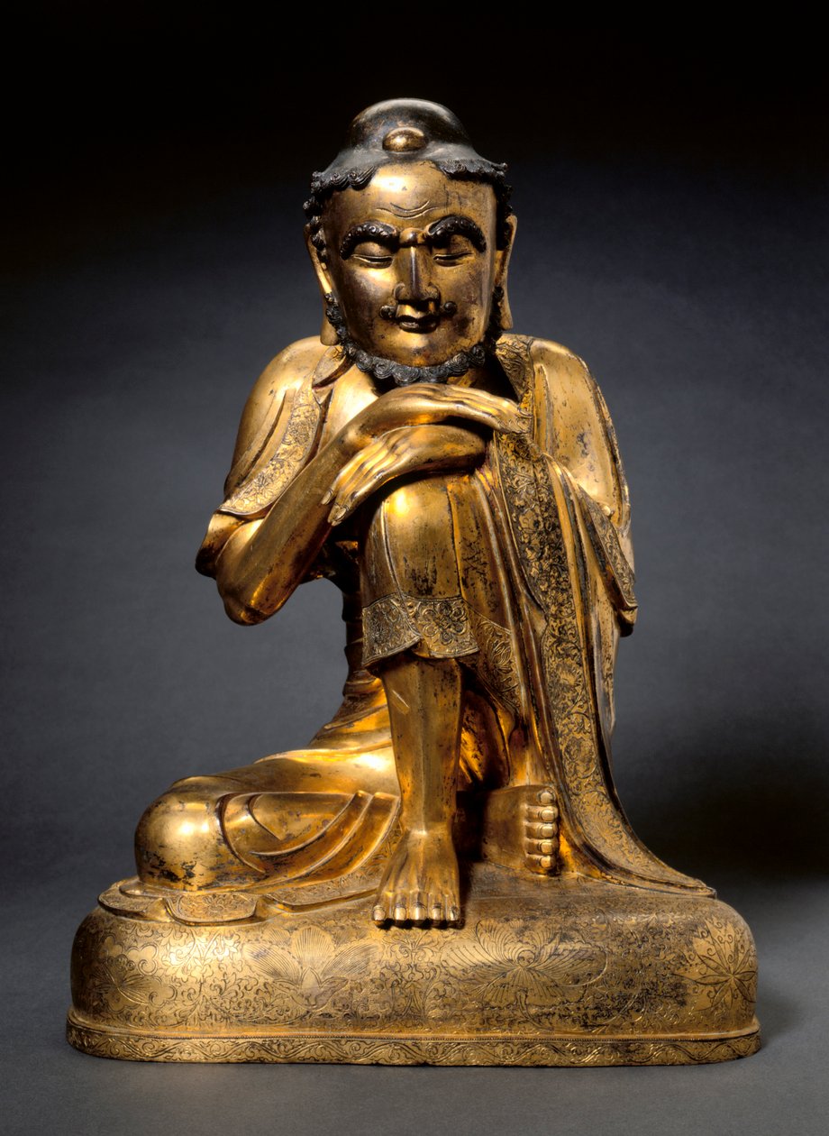 Shakyamuni كزاهد ، أوائل القرن الثالث عشر. بواسطة غير معروف