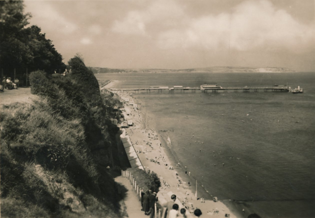 شانكلين ، IW ، من Appley Steps ، c1920. بواسطة غير معروف