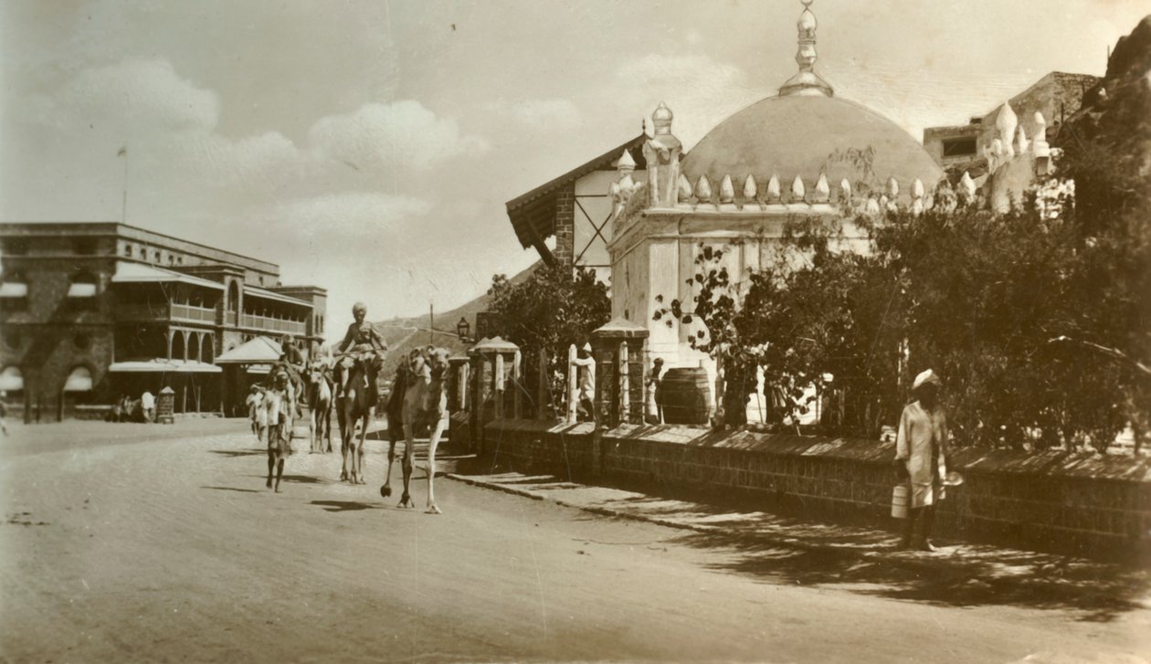 مقبرة الشيخ سعيد ، عدن ، c1918-c1939. بواسطة غير معروف