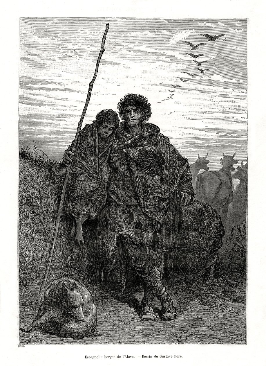 راعي ألافا ، إسبانيا ، 1886 بواسطة غير معروف