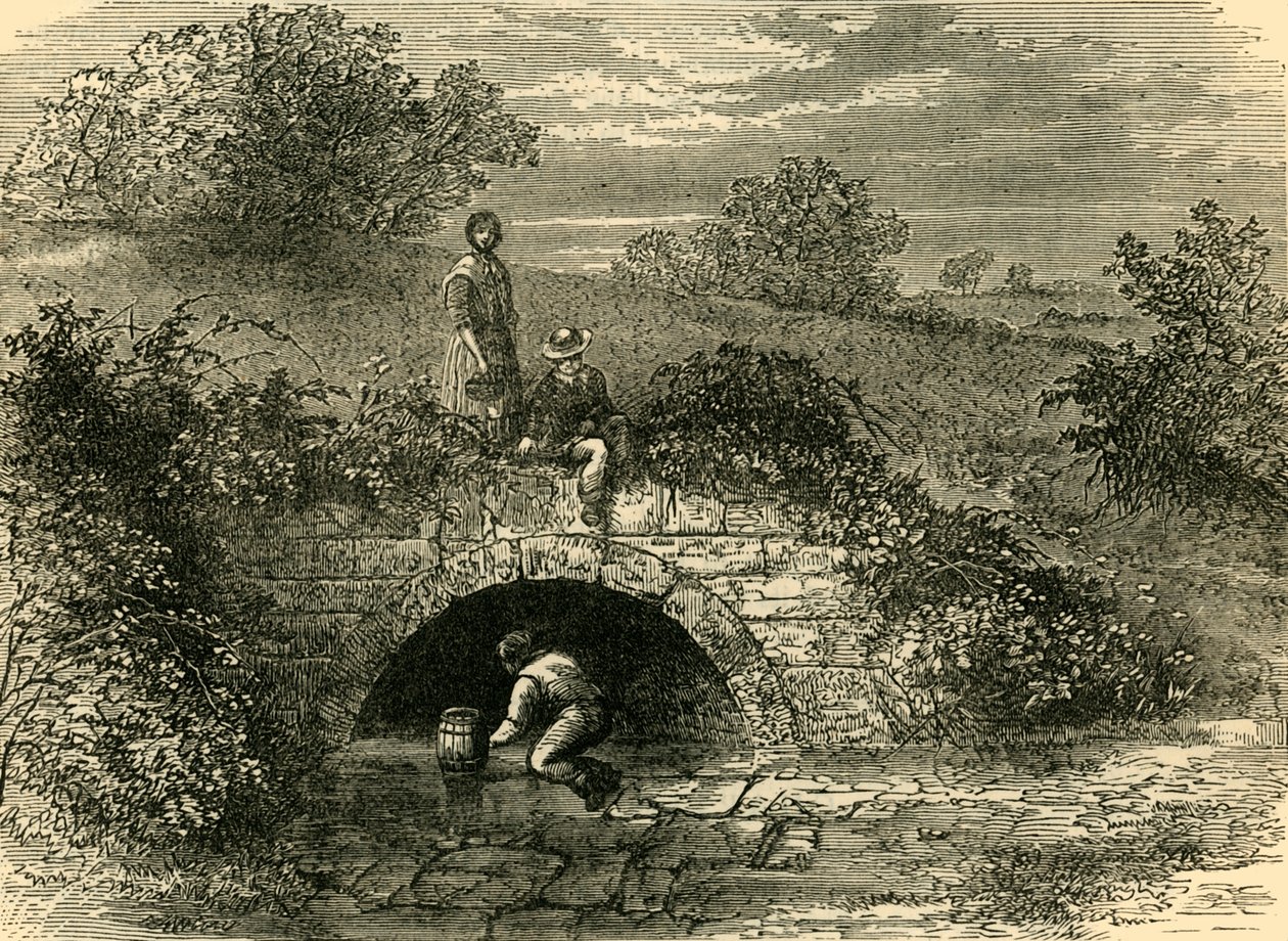 بئر الرعاة عام 1820 ، 1876. بواسطة غير معروف