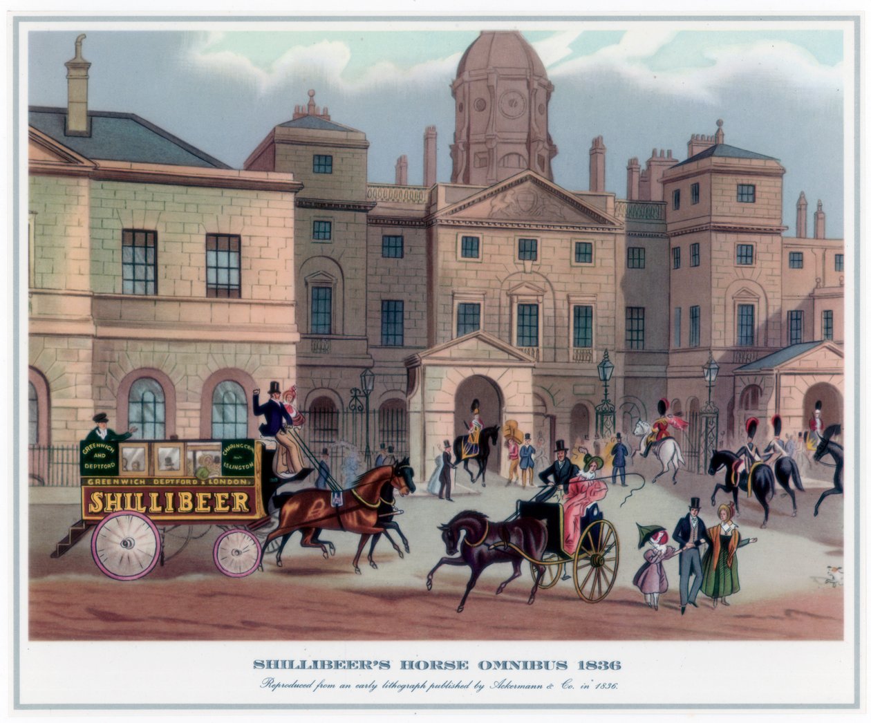حصان Shillibeers Omnibus ، 1836 بواسطة غير معروف