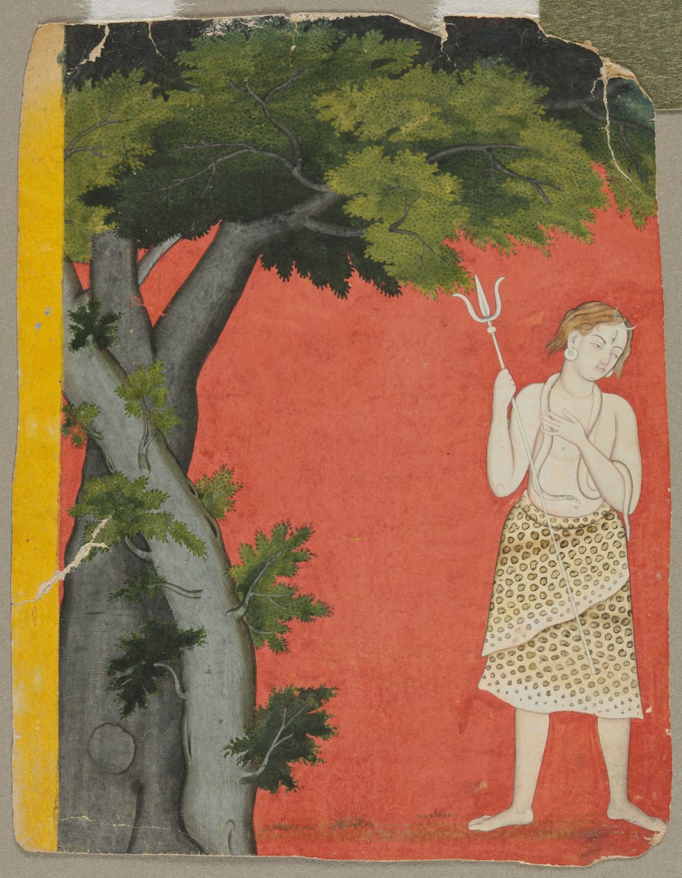 شيفا تحت الأشجار ، ج. 1780. بواسطة غير معروف