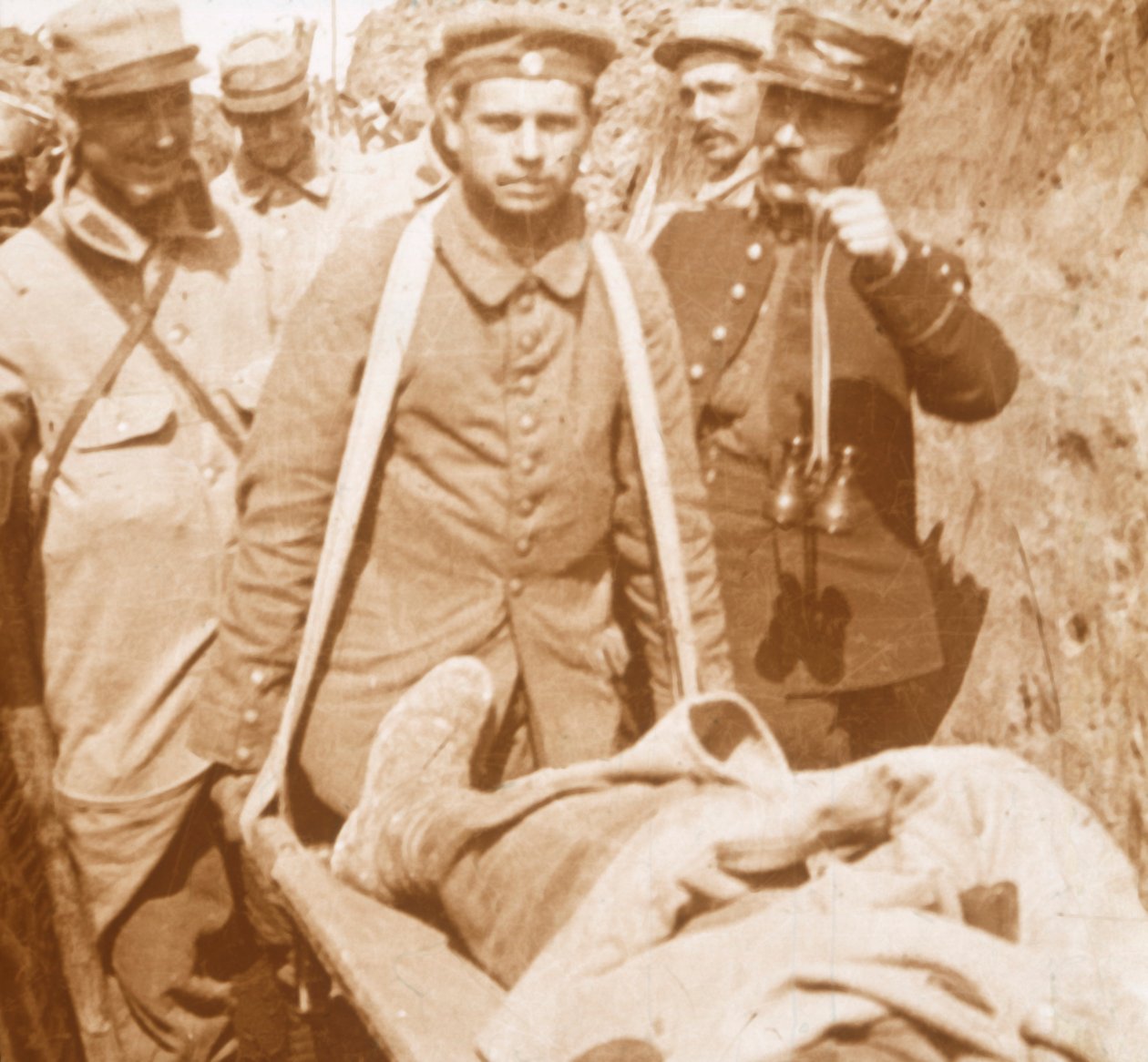 خنادق سيدي إبراهيم ، كارينس ، شمال فرنسا ، c1914-c1918 بواسطة غير معروف