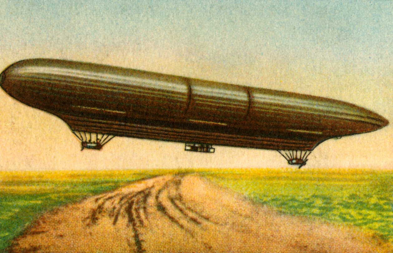 المنطاد Siemens-Schuckert ، 1911 ، 1932. بواسطة غير معروف