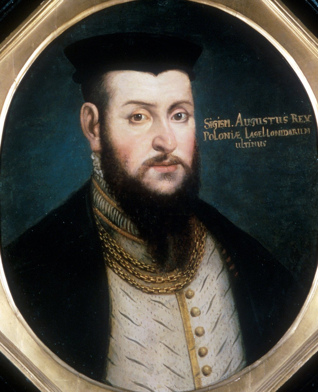 سيجيسموند الثاني ، أغسطس ، الحاكم المشارك لبولندا مع والده 1530-1548 ، الحاكم الوحيد من 1548 بواسطة غير معروف
