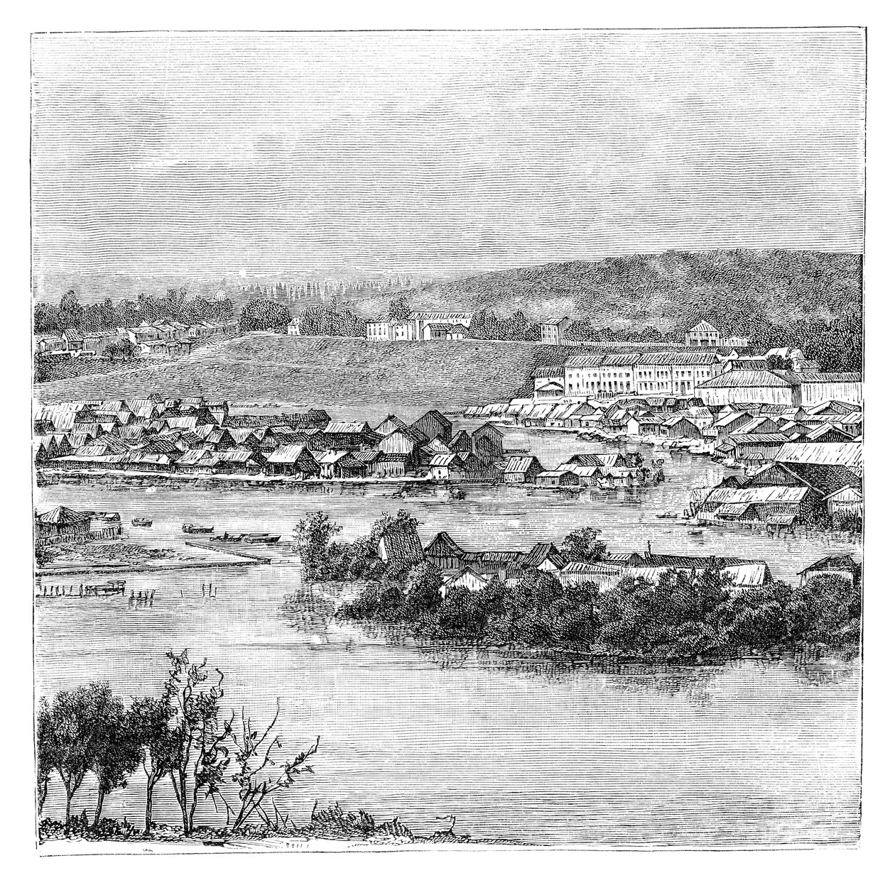 سنغافورة ، 1895 بواسطة غير معروف