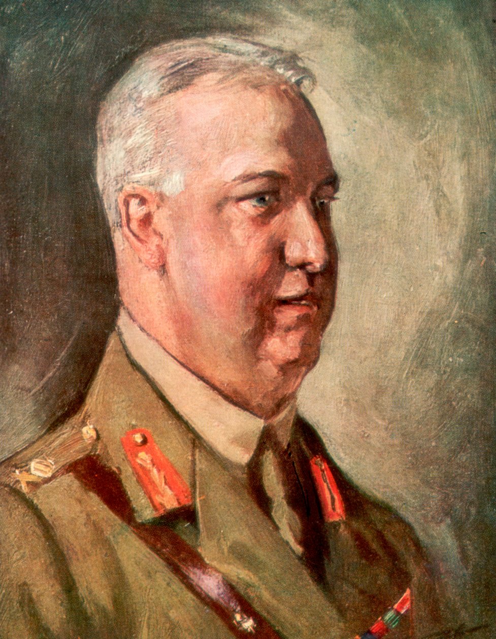 السير آرثر ويليام كوري ، جنرال الحرب العالمية الكندية الأولى ، 1926 بواسطة غير معروف