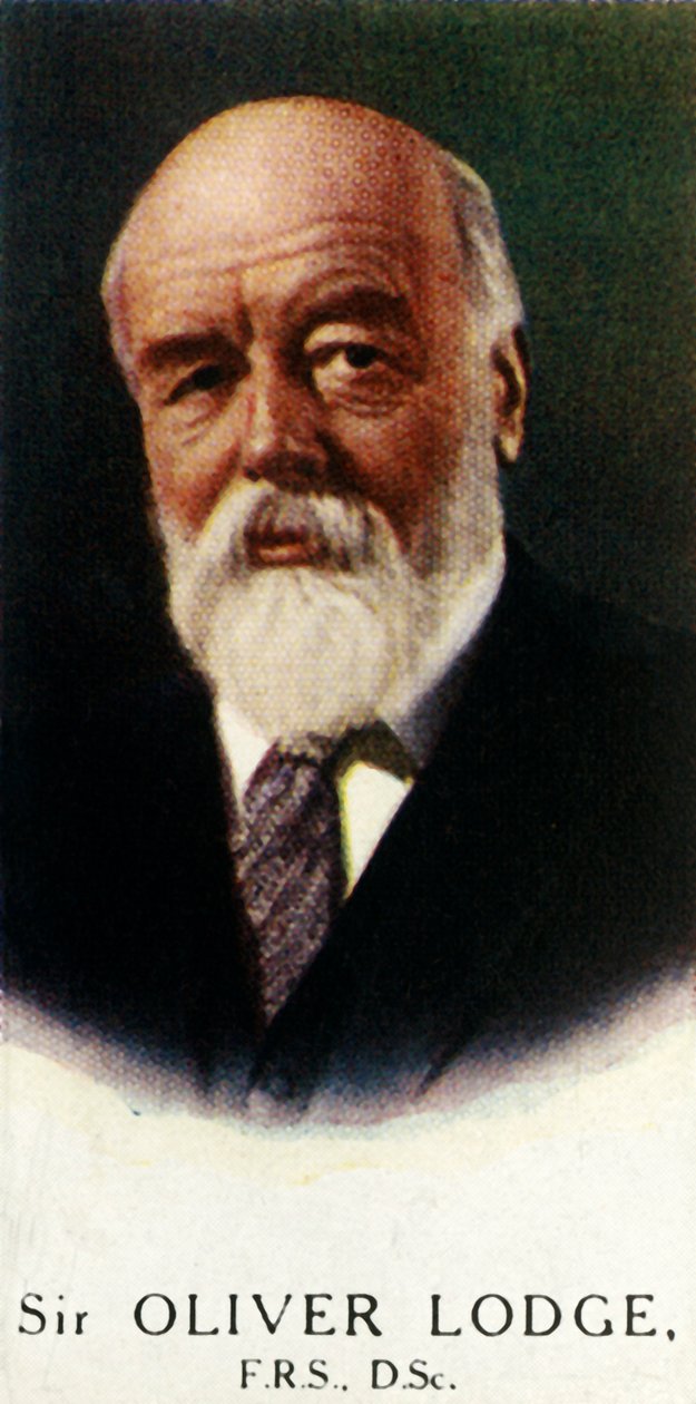 السير أوليفر لودج ، FRS ، D.Sc. ، 1927. بواسطة غير معروف