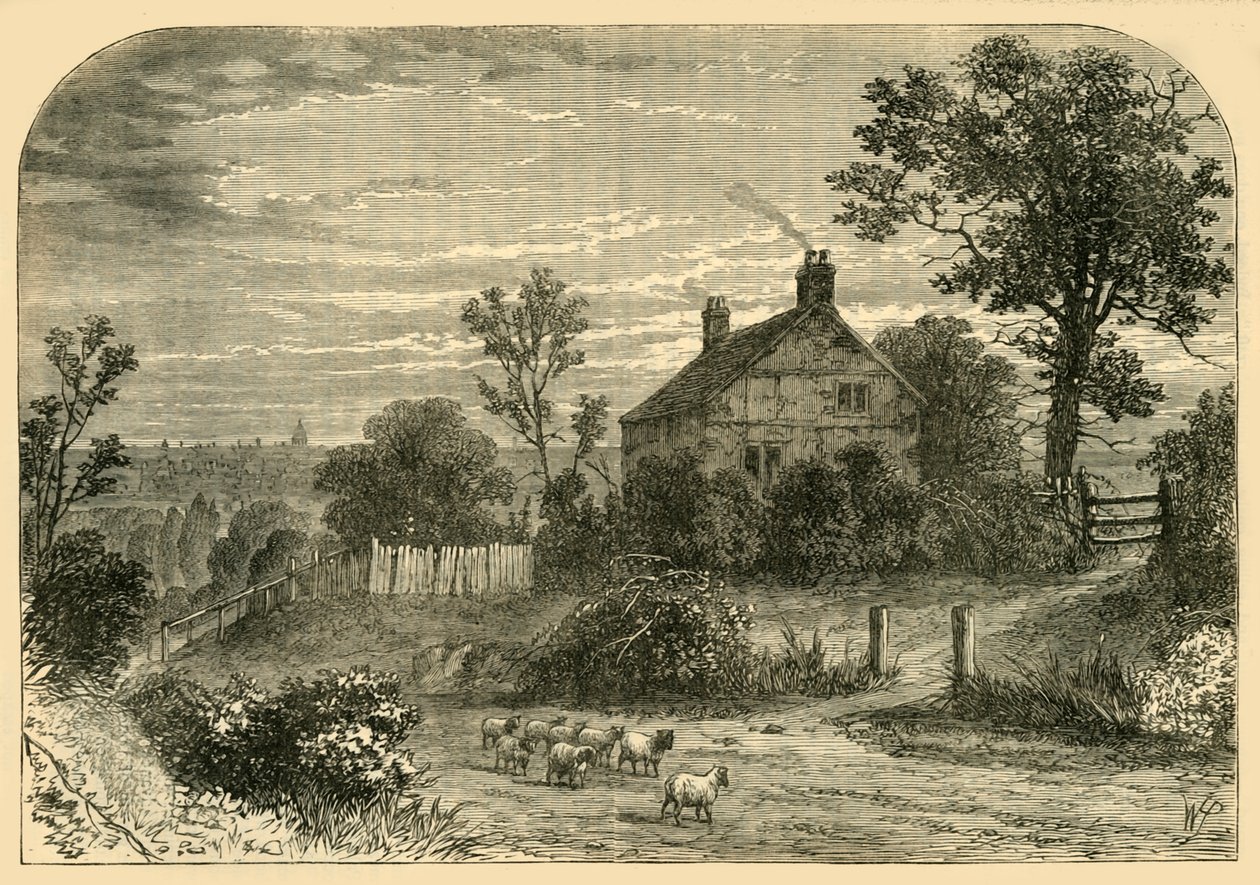 منزل السير ريتشارد ستيلز ، هافيرستوك هيل ، c1876. بواسطة غير معروف