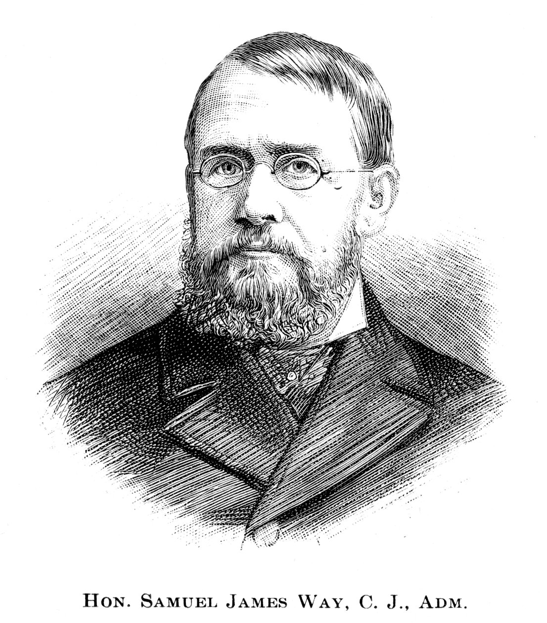 السير صموئيل جيمس واي ، 1886 بواسطة غير معروف