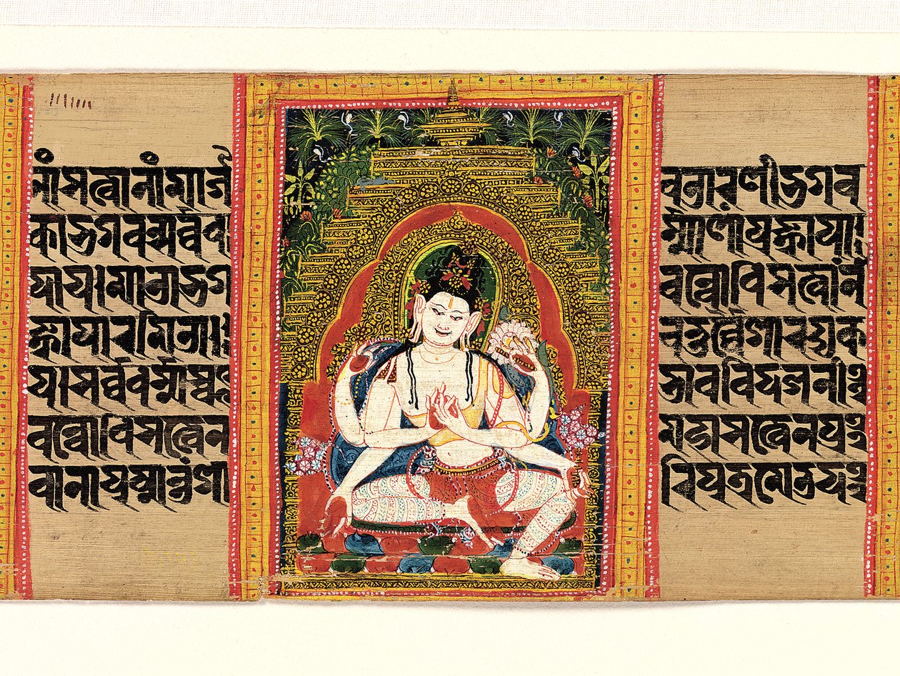 Avalokiteshvara السداسية المسلحة شرح دارما ... ، كمال الحكمة ، أوائل القرن الثاني عشر. بواسطة غير معروف