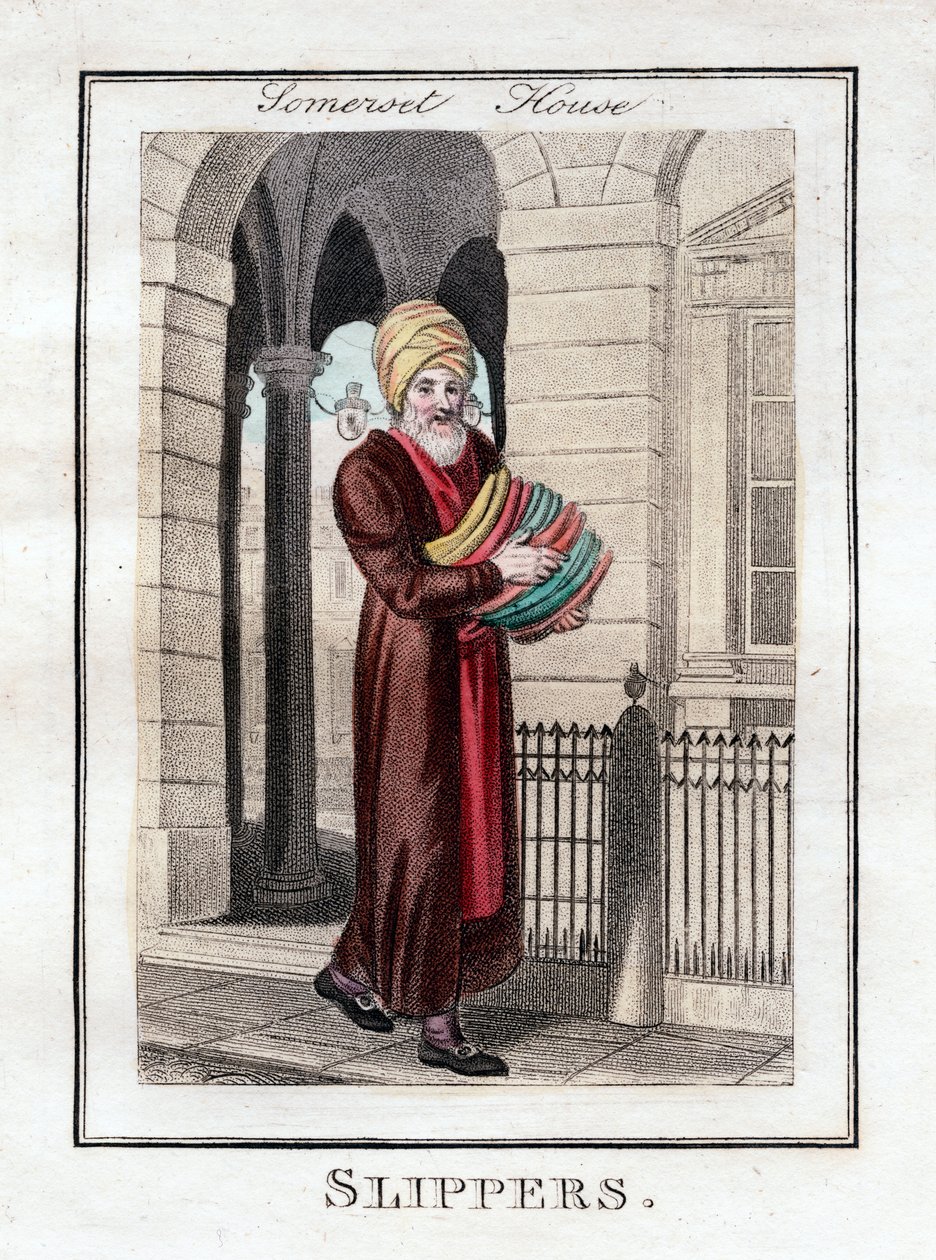 النعال ، سومرست هاوس ، لندن ، 1805 بواسطة غير معروف