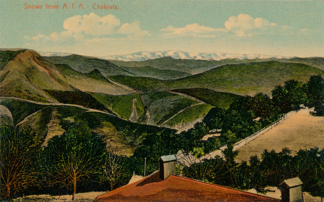 ثلوج من ATA Chakrata ، c1938 بواسطة غير معروف