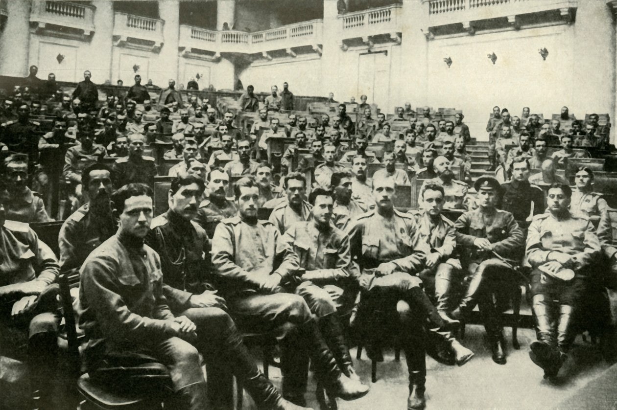 مندوبو الجيوش الروسية في دوما ، 1919. بواسطة غير معروف