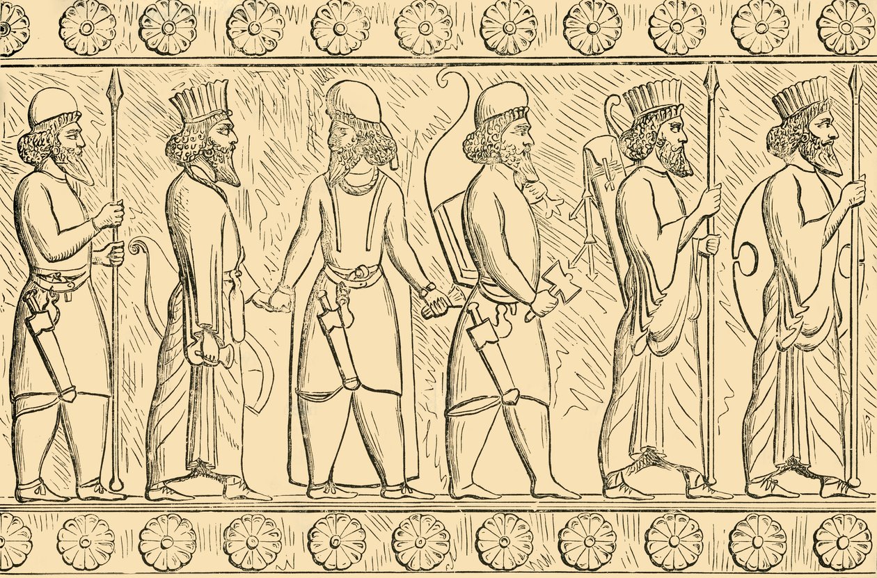 الجنود ، 1890. بواسطة غير معروف