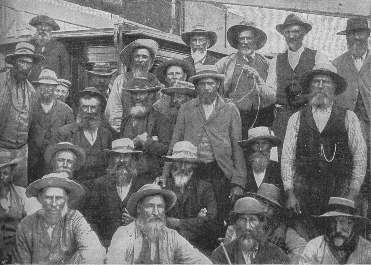تم القبض على بعض ضباط Cronjes في Paardeberg ، c1900 ، 1902 بواسطة غير معروف