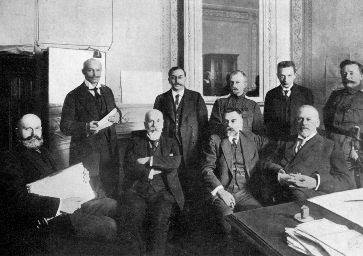 بعض قادة الثورة الروسية ، 1917 ، ج 1920 بواسطة غير معروف