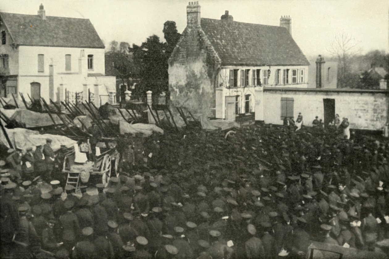 في مكان ما في فرنسا ، 1919. بواسطة غير معروف