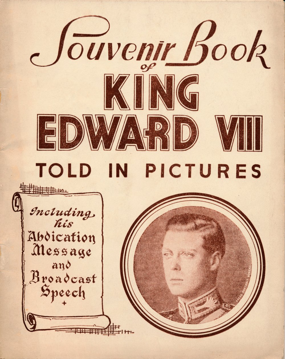 كتاب تذكاري للملك إدوارد الثامن: روى في صور ، 1937 بواسطة غير معروف