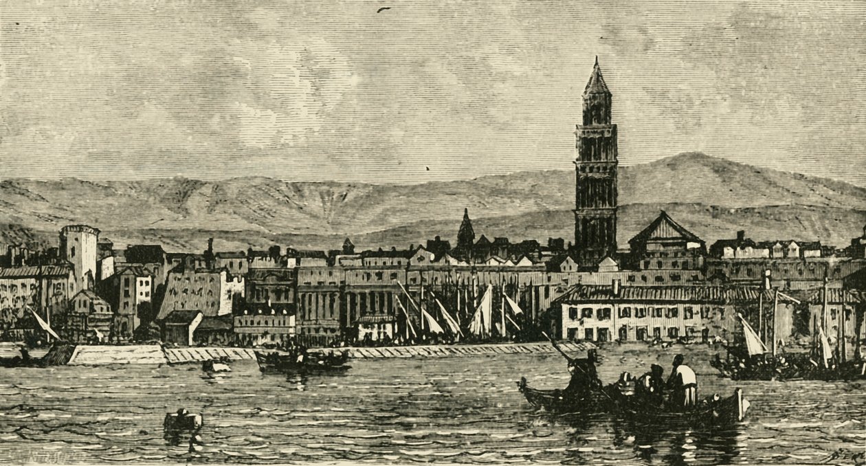سبالاترو ، من الميناء ، 1890. بواسطة غير معروف