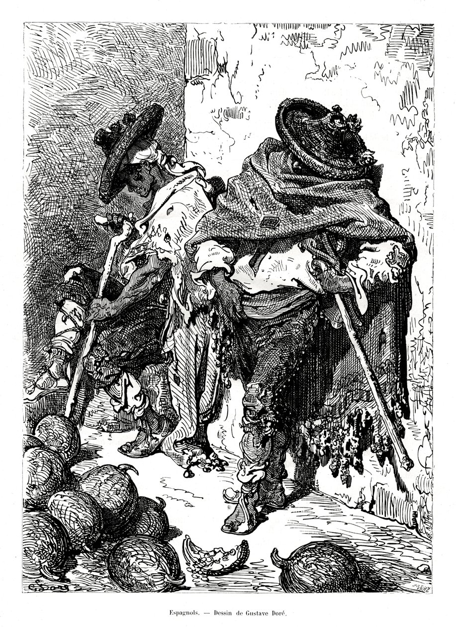 الإسبان ، 1886 بواسطة غير معروف