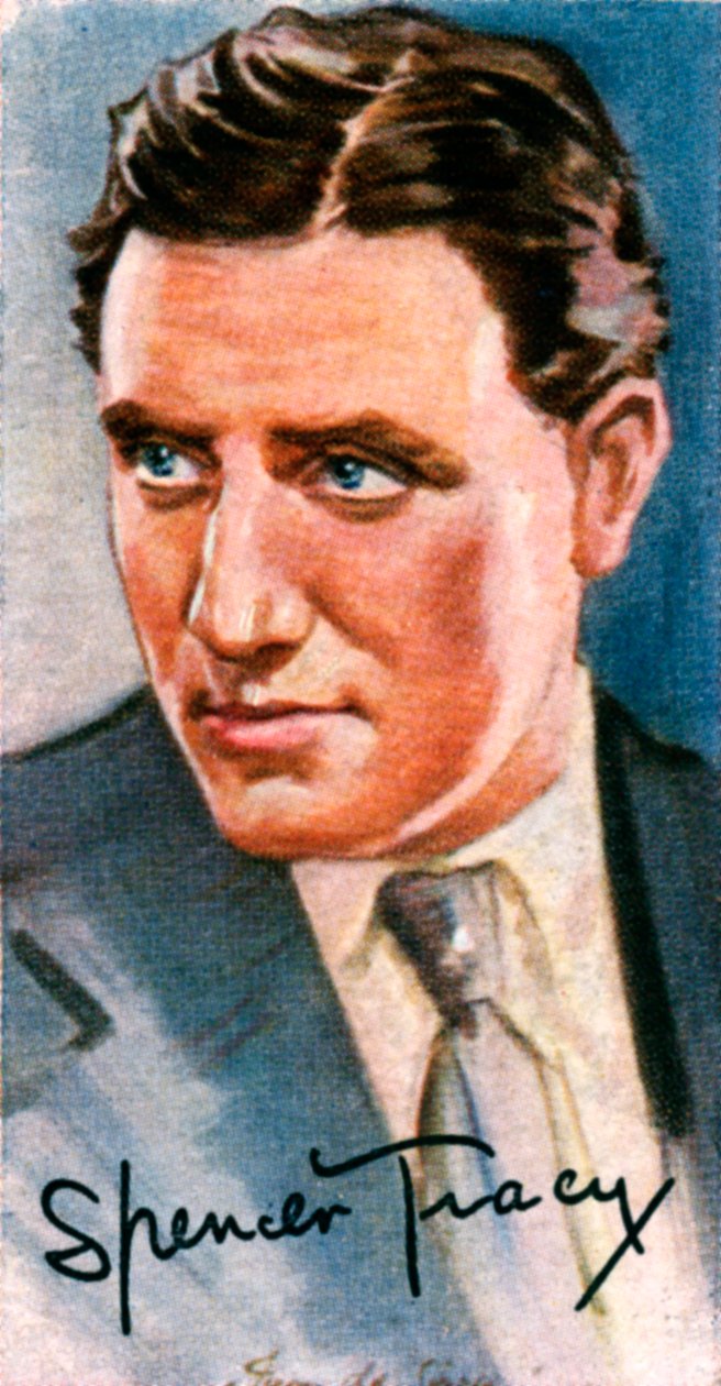 سبنسر تريسي ، 1900-1967 ، حائز على جائزة الأوسكار مرتين من قبل ممثل الفيلم الأمريكي ، القرن العشرين بواسطة غير معروف