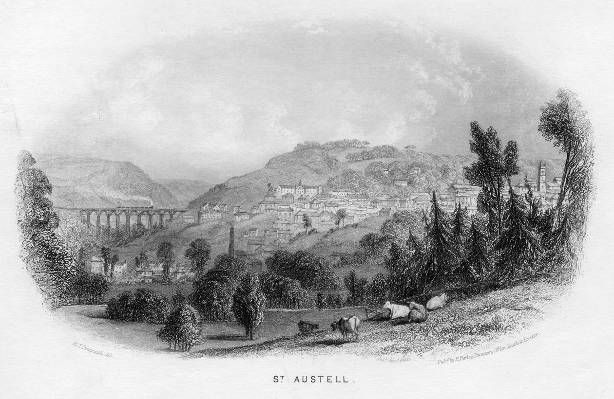 سانت أوستيل ، 1860 بواسطة غير معروف