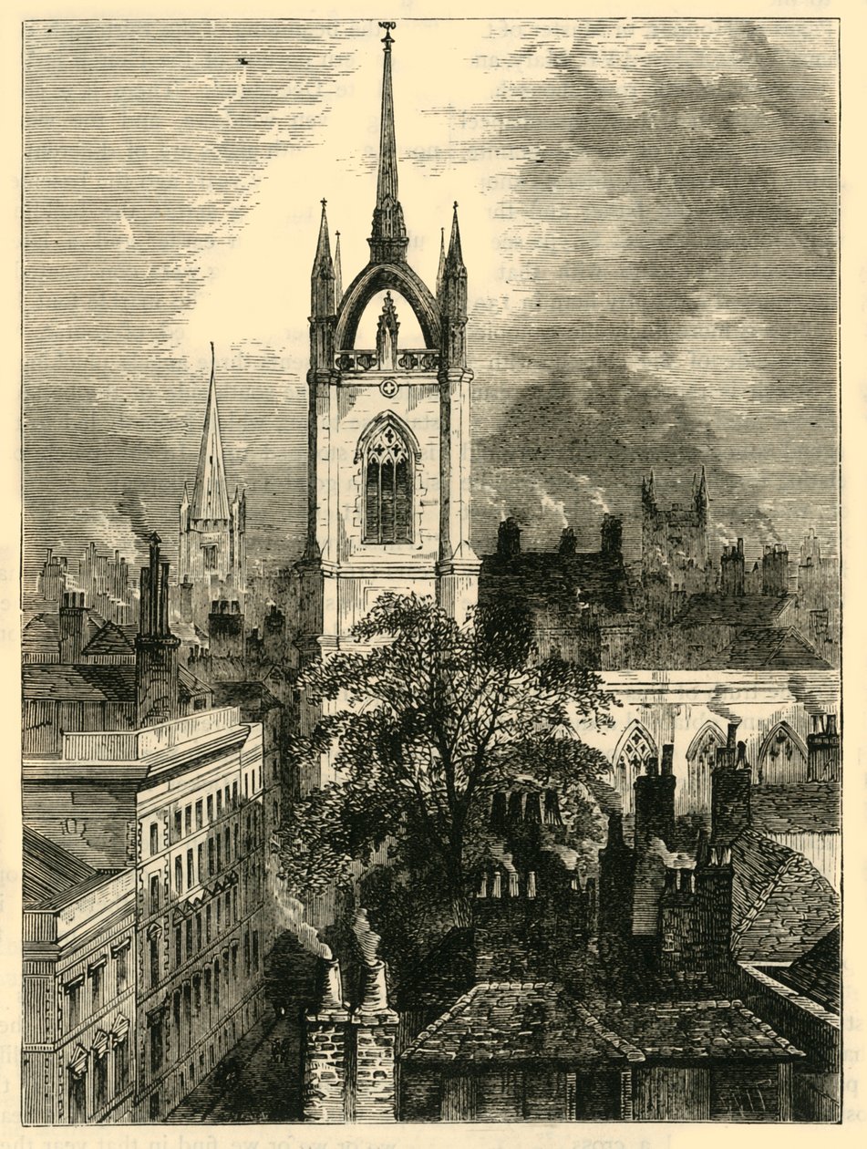 سانت دونستانس في الشرق ، c1872. بواسطة غير معروف
