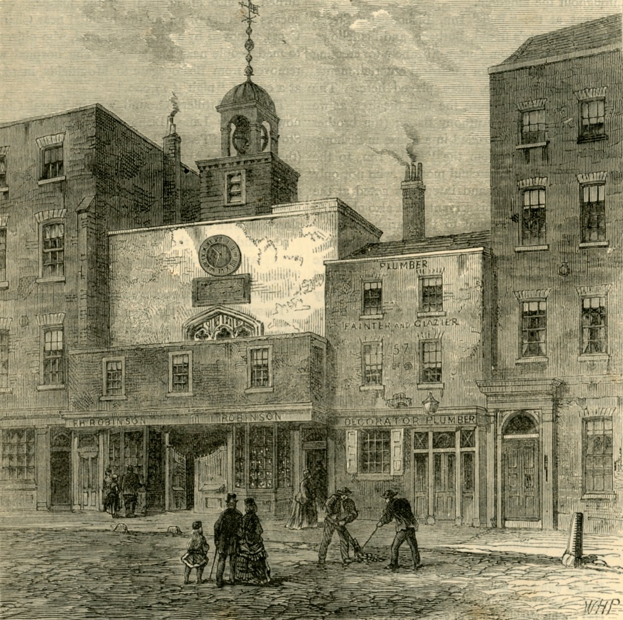 كنيسة سانت إيثيلبورجاس ، c1872. بواسطة غير معروف