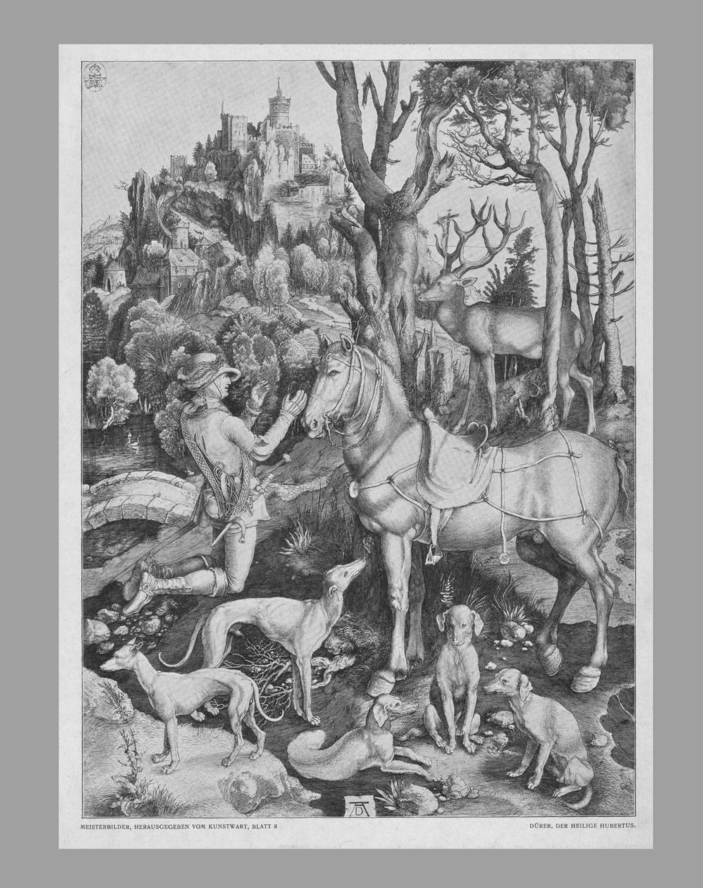 سانت يوستاس ، c1501 ، القرن التاسع عشر. بواسطة غير معروف