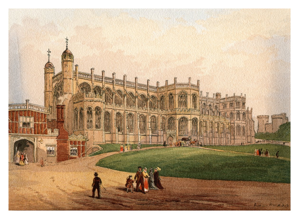 كنيسة سانت جورج 1880 بواسطة غير معروف