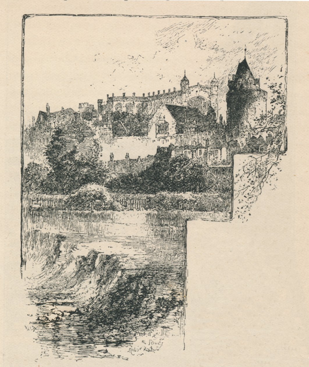 كنيسة سانت جورج من النهر ، 1895 بواسطة غير معروف
