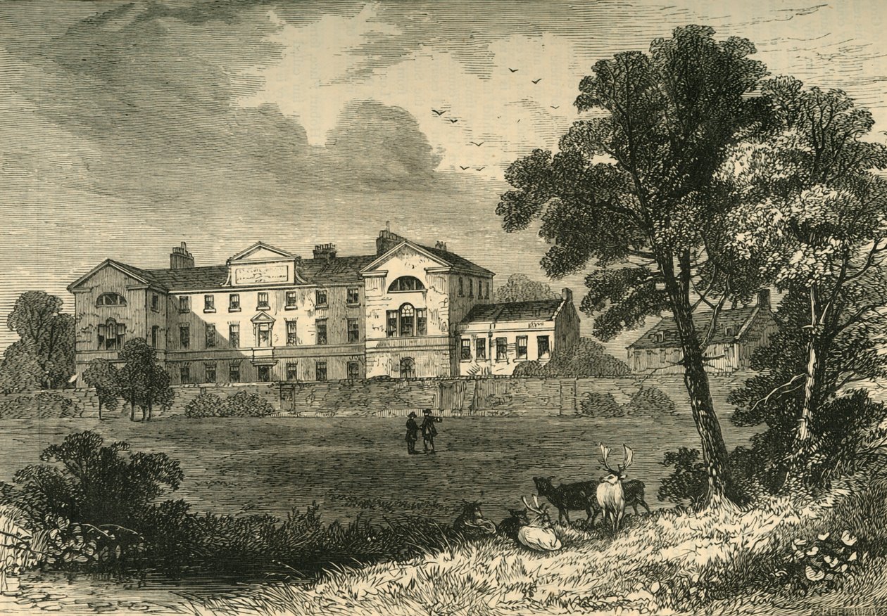 مستشفى سانت جورج ، 1745 ، c1876. بواسطة غير معروف