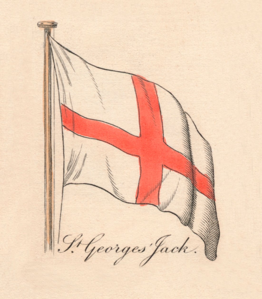 سانت جورج جاك ، 1838 بواسطة غير معروف