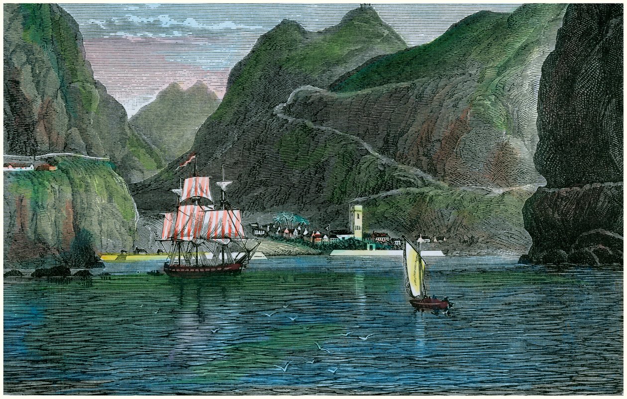 سانت هيلانة ، c1875 بواسطة غير معروف