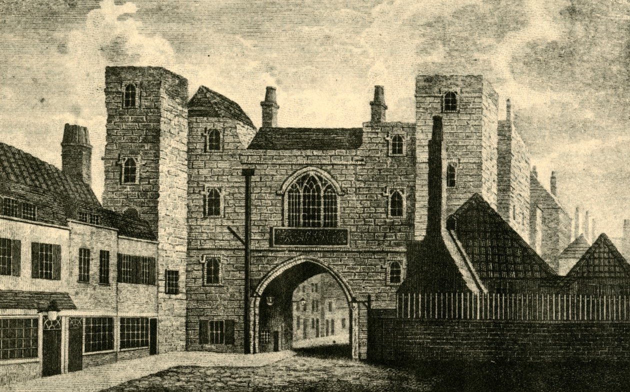 بوابة سانت جونز ، كليركينويل ، 1813 ، 1925. بواسطة غير معروف