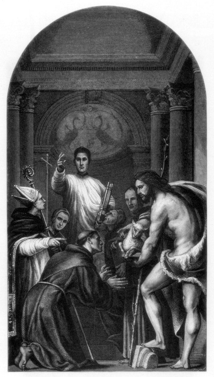 سانت لورينزو جوستينياني وقديسين آخرين ، 1532 1870 بواسطة غير معروف