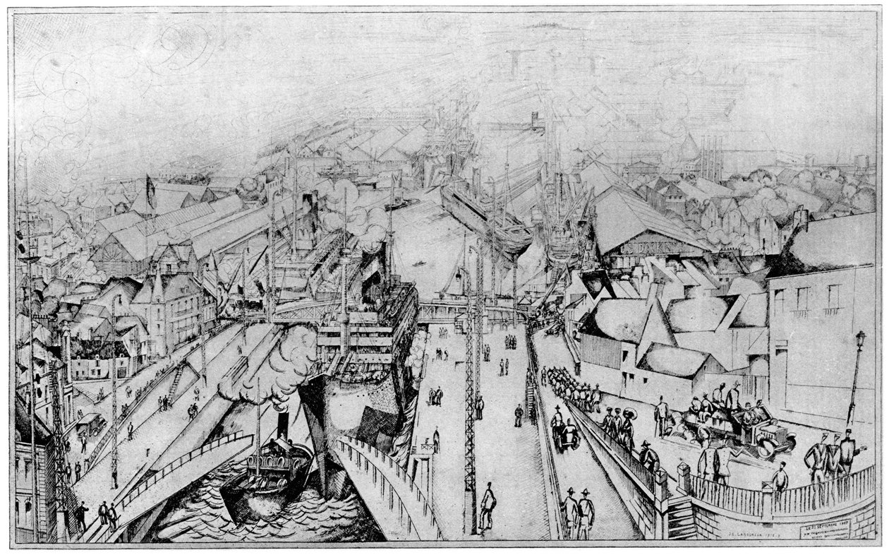سانت نازير ، 1924 بواسطة غير معروف