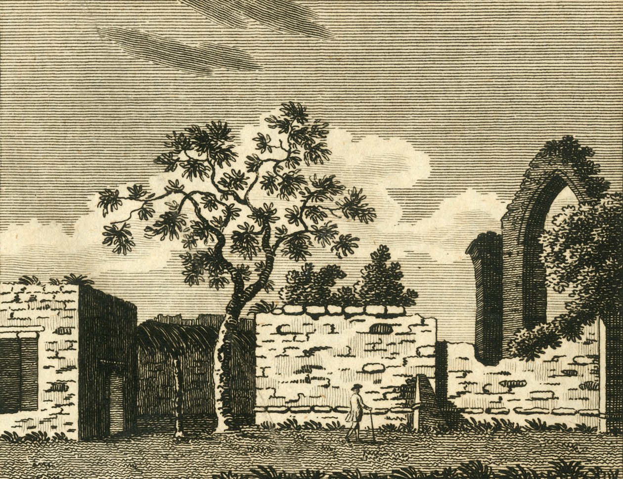 كنيسة سانت بانكريس ، في كانتربري ، c1786. بواسطة غير معروف