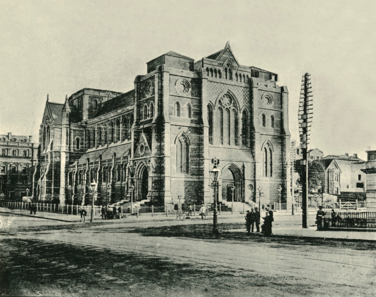 كاتدرائية القديس بولس ، ملبورن ، 1901. بواسطة غير معروف