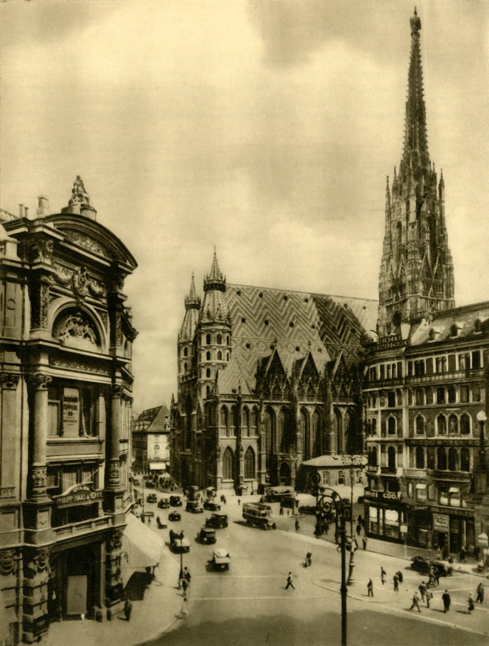 كاتدرائية سانت ستيفنز ، فيينا ، النمسا ، c1935. بواسطة غير معروف