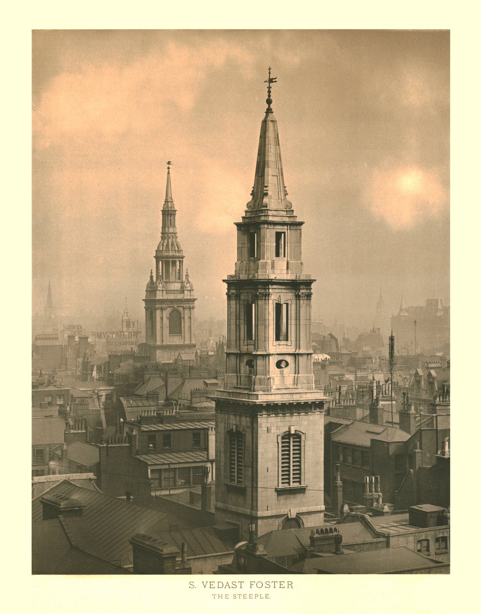 سانت فيداست فوستر ، The Steeple ، منتصف أواخر القرن التاسع عشر. بواسطة غير معروف
