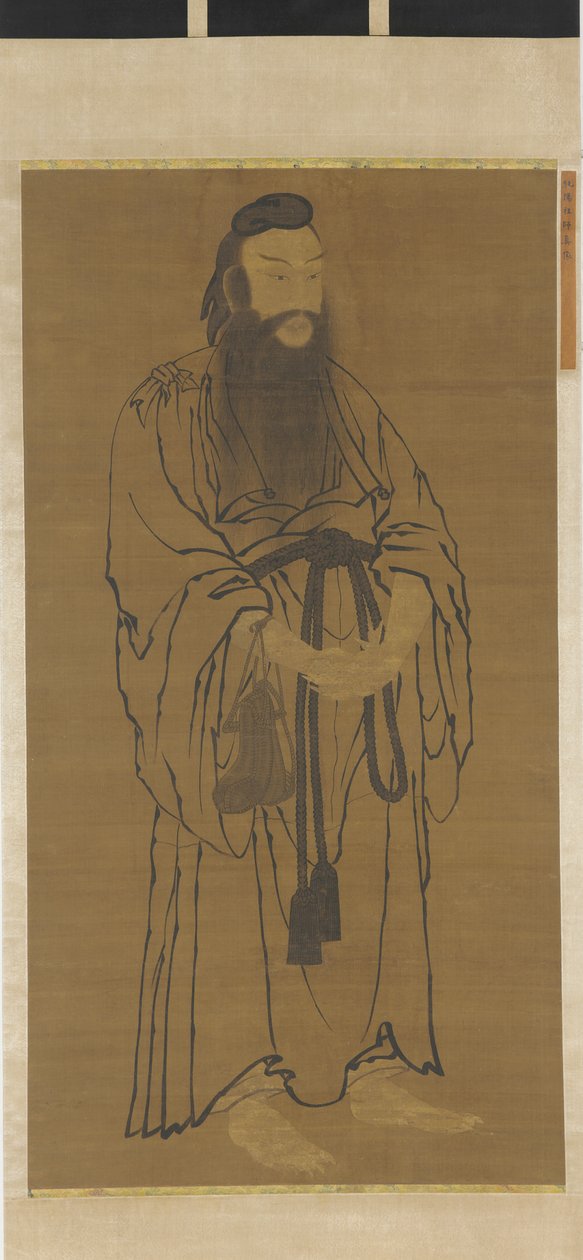 شخصية ثابتة لـ Lü Dongbin ، سلالة مينغ ، 1368-1644. بواسطة غير معروف