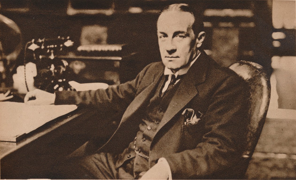 ستانلي بالدوين ، رئيس وزراء المملكة المتحدة المنتخب حديثًا ، مايو 1923 1935. بواسطة غير معروف