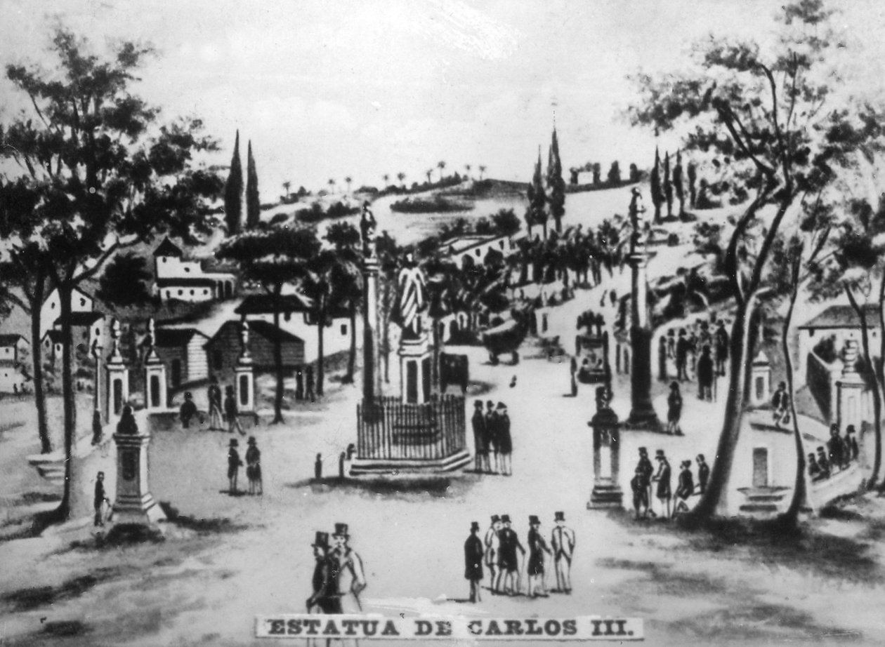 تمثال تشارلز الثالث ، 1903 ، 1920s بواسطة غير معروف